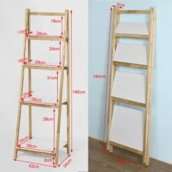 Bibliothèque Étagère échelle FRG162-N -VIDAXL || BeCo || Emma Soldes 0512efb910b4425ea9aeeff83d123d05