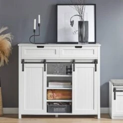 Buffet Bahut FSB74-W -VIDAXL || BeCo || Emma Soldes 08e47204fa6f43ee8b5d9daabf6f0087