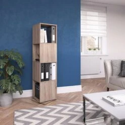 Étagère Tournante Sonoma -VIDAXL || BeCo || Emma Soldes 0acbf94b5ca144f99e86591e30c753c3