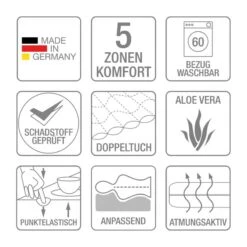 Matelas En Mousse Froide Exclusive Sleep -VIDAXL || BeCo || Emma Soldes 1000024248 210622 101830000012 ICON DETAILS P000000001000024248 icon seal