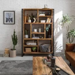 Étagère Iron II -VIDAXL || BeCo || Emma Soldes 1000104117 191024 17544600027 MOOD DETAILS P000000001000104117 mood