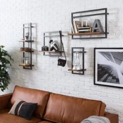 Étagère Murale MANCHESTER 9 Étagère Murale MANCHESTER -VIDAXL || BeCo || Emma Soldes 1000117157 180820 08335801 MOOD GALLERYIMAGES P000000001000117157 mood