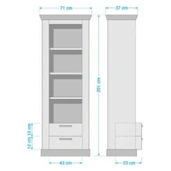 Étagère Lewk -VIDAXL || BeCo || Emma Soldes 1000136071 181219 14223700033 GALLERYIMAGES P000000001000136071