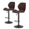 Chaises De Bar Ripley (lot De 2) -VIDAXL || BeCo || Emma Soldes 1000138396 181115 12112309 IMAGE P000000001000138396