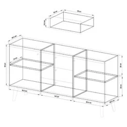 Enfilade Gyland -VIDAXL || BeCo || Emma Soldes 1000164014 190307 08392400101 GALLERYIMAGES P000000001000164014