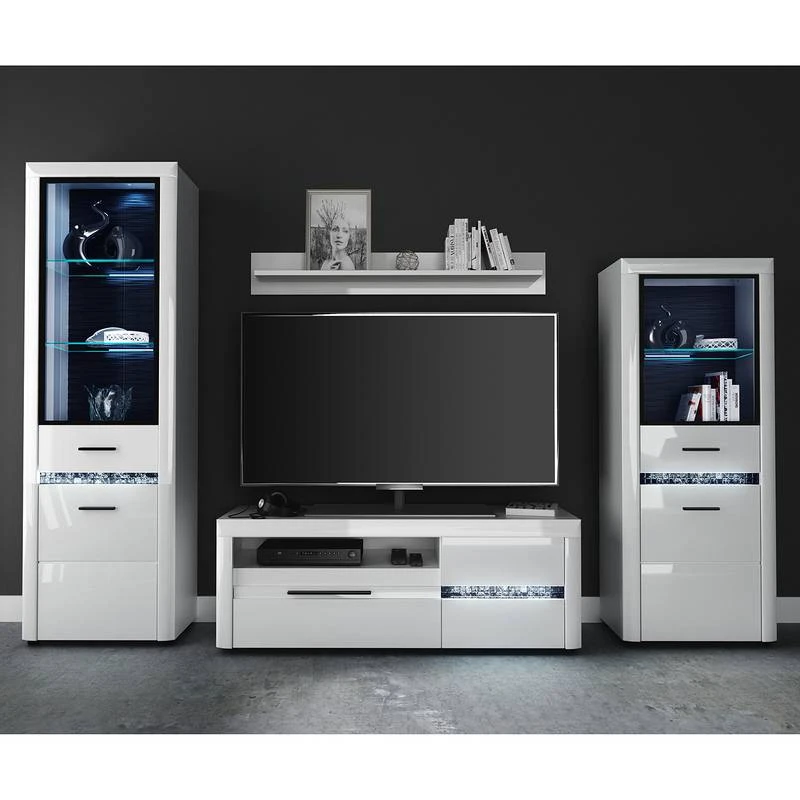 Ensemble Meubles TV Charnocks I (4 él.) 3 Ensemble Meubles TV Charnocks I (4 él.)