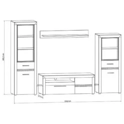 Ensemble Meubles TV Charnocks I (4 él.) 13 Ensemble Meubles TV Charnocks I (4 él.) -VIDAXL || BeCo || Emma Soldes 1000171363 190424 07580600341 GALLERYIMAGES P000000001000171363