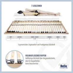 BeCo Sommier à Lattes Easy Star (réglable) 12 BeCo Sommier à Lattes Easy Star (réglable) -VIDAXL || BeCo || Emma Soldes 1000175647 230921 040 DETAILS P000000001000175647