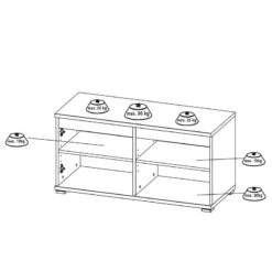 Banc D’entrée Lisbonne 25 Banc D’entrée Lisbonne -VIDAXL || BeCo || Emma Soldes 1000191497 191016 15234200052 SKETCH DETAILS P000000001000191497 sketch