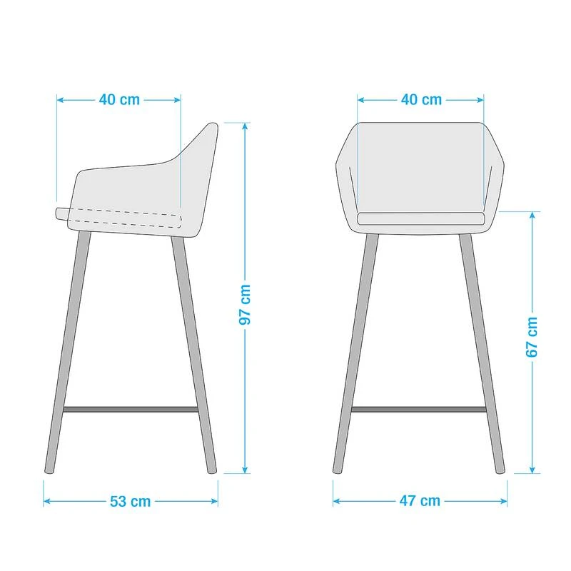Chaise De Bar Beebe 15 Chaise De Bar Beebe – Image 13