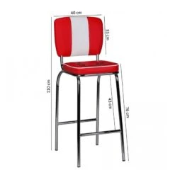 Chaise De Bar Bloomery -VIDAXL || BeCo || Emma Soldes 1000211729 200506 12473200117 SKETCH DETAILS P000000001000211729 sketch