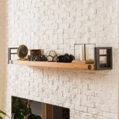 Tablettes Murales Manchester (lot De 2) -VIDAXL || BeCo || Emma Soldes 1000213218 210831 13323600018 MOOD DETAILS P000000001000213218 mood