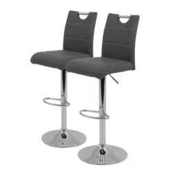 Chaises De Bar Malte (lot De 2) -VIDAXL || BeCo || Emma Soldes 1000218722 200714 11153800021 IMAGE P000000001000218722