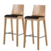 Chaises De Bar Tunley (lot De 2) -VIDAXL || BeCo || Emma Soldes 1000223458 210416 08480600001 IMAGE P000000001000223458