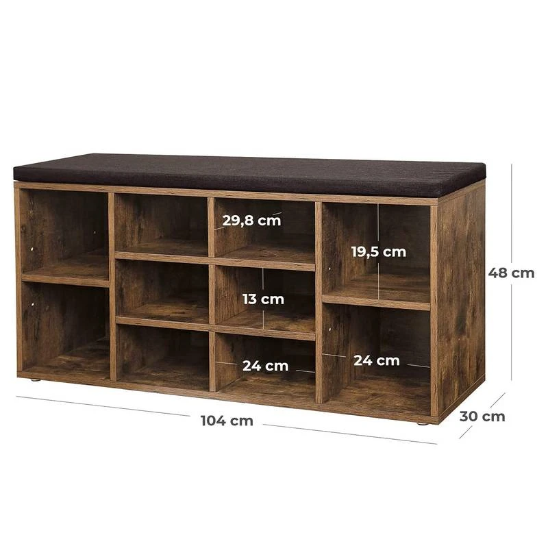 Étagère à Chaussures Bronzeville 10 Étagère à Chaussures Bronzeville – Image 8