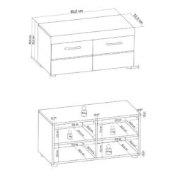 Banc D’entrée Liffre -VIDAXL || BeCo || Emma Soldes 1000237345 201230 13151300056 SKETCH DETAILS P000000001000237345 sketch
