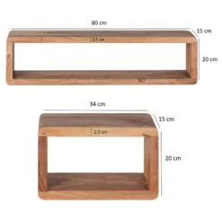 Étagères Murales Maulaix (lot De 3) -VIDAXL || BeCo || Emma Soldes 1000244864 210202 14534300099 SKETCH DETAILS P000000001000244864 sketch