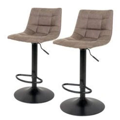 Chaises De Bar Bazian (lot De 2) -VIDAXL || BeCo || Emma Soldes 1000254097 210330 14520700001 IMAGE P000000001000254097