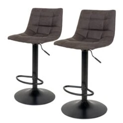 Chaises De Bar Bazian (lot De 2) -VIDAXL || BeCo || Emma Soldes 1000254102 210330 14521100005 IMAGE P000000001000254102