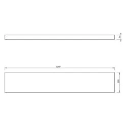 Tablette Murale Balda 37 Tablette Murale Balda -VIDAXL || BeCo || Emma Soldes 1000255977 210331 14461300075 SKETCH DETAILS P000000001000255977 sketch