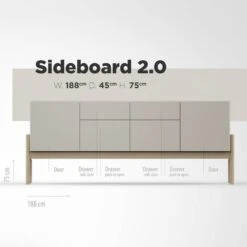 Enfilade Cooby II -VIDAXL || BeCo || Emma Soldes 1000276948 211111 1449030000504 SKETCH DETAILS P000000001000276948 sketch