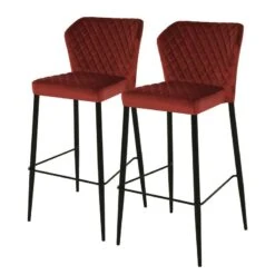 Tabourets De Bar Stawell - Lot De 2 -VIDAXL || BeCo || Emma Soldes 1000277747 221110 010 IMAGE P000000001000277747
