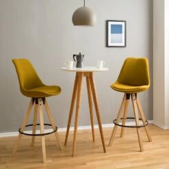 Chaises De Bar Aledas II -VIDAXL || BeCo || Emma Soldes 1000281965 210819 09394300327 MOOD DETAILS P000000001000281965 mood