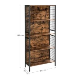 Étagère Welford -VIDAXL || BeCo || Emma Soldes 1000283952 210813 06354400119 SKETCH DETAILS P000000001000283952 sketch