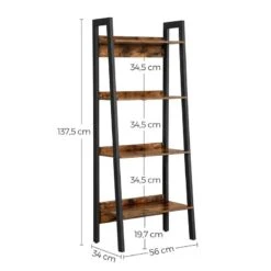 Étagère Leesville V -VIDAXL || BeCo || Emma Soldes 1000283964 210813 06355300210 SKETCH DETAILS P000000001000283964 sketch