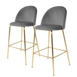 Chaises De Bar Maxou I (lot De 2)