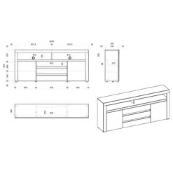 Enfilade Stonda -VIDAXL || BeCo || Emma Soldes 1000314583 211209 12531700632 SKETCH DETAILS P000000001000314583 sketch