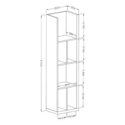 Étagère Lahntal -VIDAXL || BeCo || Emma Soldes 1000339978 220317 500 SKETCH DETAILS P000000001000339978 sketch