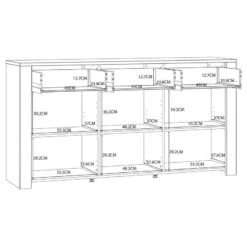 Enfilade Vassia 166 Cm 23 Enfilade Vassia 166 Cm -VIDAXL || BeCo || Emma Soldes 1000344684 220414 501 SKETCH DETAILS P000000001000344684 sketch