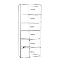 Étagères De Bureau Wisla -VIDAXL || BeCo || Emma Soldes 1000348131 220505 501 SKETCH DETAILS P000000001000348131 sketch