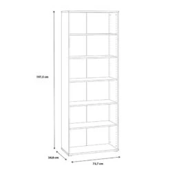 Étagères De Bureau Wisla -VIDAXL || BeCo || Emma Soldes 1000348145 220505 500 SKETCH DETAILS P000000001000348145 sketch