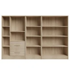 Étagères Wardell (3 éléments) -VIDAXL || BeCo || Emma Soldes 1000348162 220505 031 DETAILS P000000001000348162