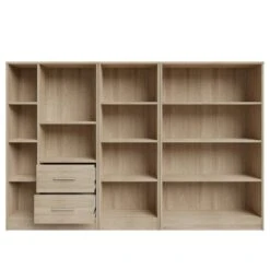 Étagères Wardell (3 éléments) -VIDAXL || BeCo || Emma Soldes 1000348162 220505 034 DETAILS P000000001000348162