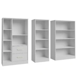 Étagères Wardell (3 éléments) -VIDAXL || BeCo || Emma Soldes 1000348164 220505 010 IMAGE P000000001000348164