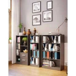 Étagères Wardell (3 éléments) -VIDAXL || BeCo || Emma Soldes 1000348170 220505 020 MOOD DETAILS P000000001000348170 mood