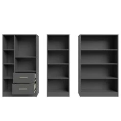 Étagères Wardell (3 éléments) -VIDAXL || BeCo || Emma Soldes 1000348170 220505 032 DETAILS P000000001000348170