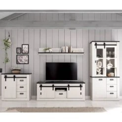 Ensemble Meubles TV Shutter IV (4 élém.) -VIDAXL || BeCo || Emma Soldes 1000348729 220505 011 MOOD IMAGE P000000001000348729 mood