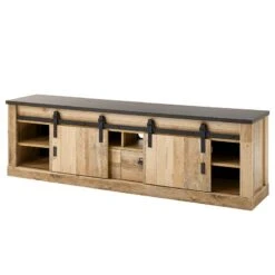 Ensemble Meubles TV Shutter V (3 élém.) -VIDAXL || BeCo || Emma Soldes 1000348732 220505 045 DETAILS P000000001000348732