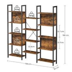 Étagère Leesville IV -VIDAXL || BeCo || Emma Soldes 1000353421 220601 500 SKETCH DETAILS P000000001000353421 sketch