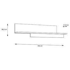 Étagère Murale Vallegrande -VIDAXL || BeCo || Emma Soldes 1000356690 220603 500 SKETCH DETAILS P000000001000356690 sketch