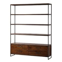 Étagère Woodson II -VIDAXL || BeCo || Emma Soldes 1000361830 220624 010 IMAGE P000000001000361830