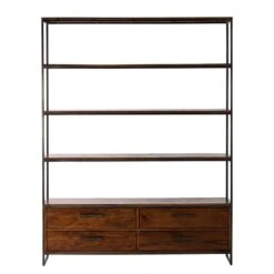 Étagère Woodson II -VIDAXL || BeCo || Emma Soldes 1000361830 220624 030 DETAILS P000000001000361830