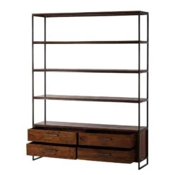 Étagère Woodson II -VIDAXL || BeCo || Emma Soldes 1000361830 220624 031 DETAILS P000000001000361830