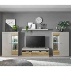 Ensemble Meubles TV Porsi - Buffet Haut