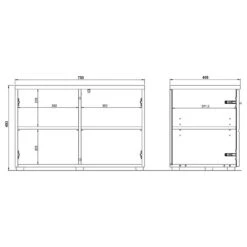 Banc à Chaussures Aledo -VIDAXL || BeCo || Emma Soldes 1000382517 230413 500 SKETCH DETAILS P000000001000382517 sketch