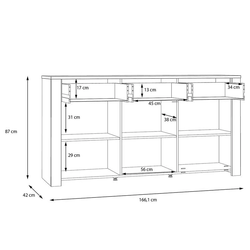Enfilade Vassia 166 Cm 16 Enfilade Vassia 166 Cm – Image 14